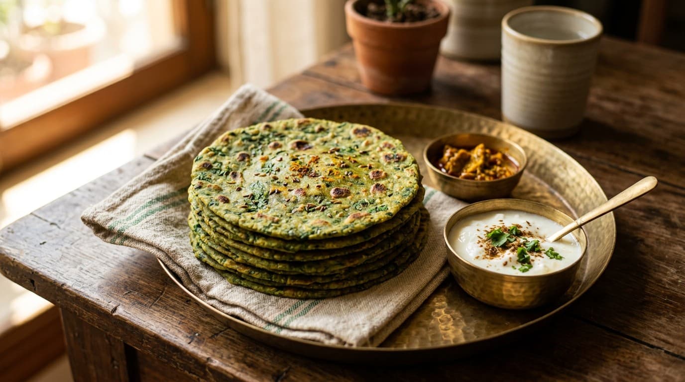 Palak theplas