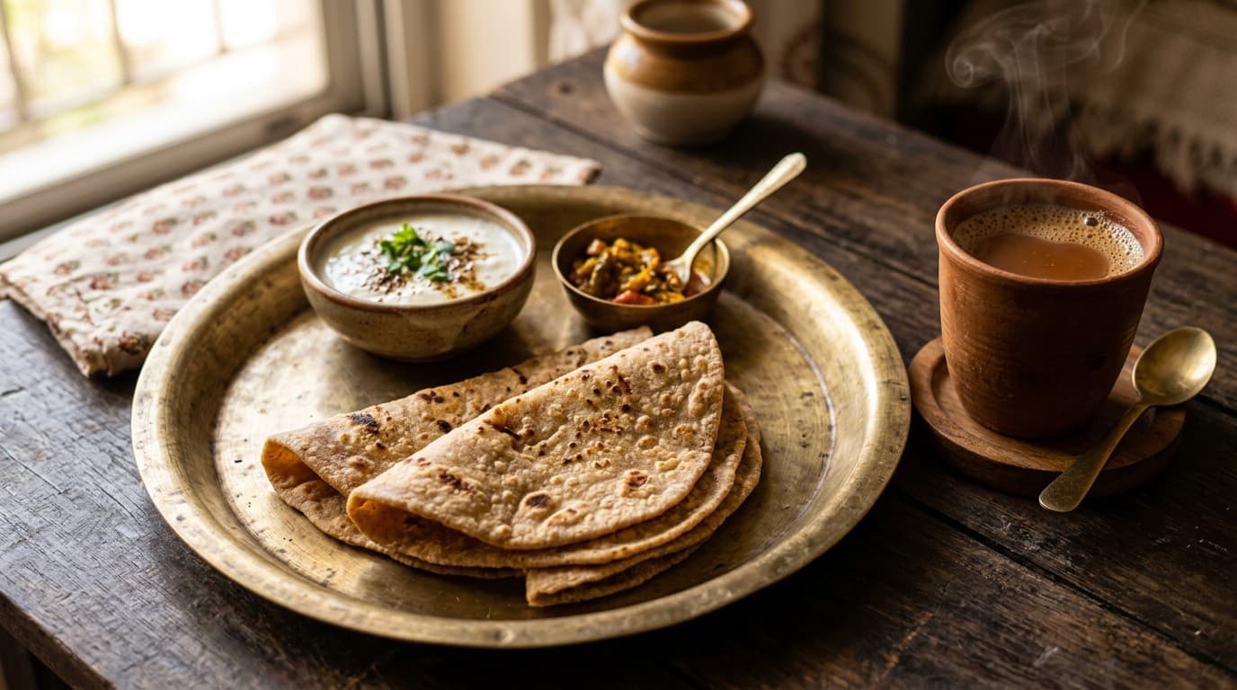 Theplas with chai