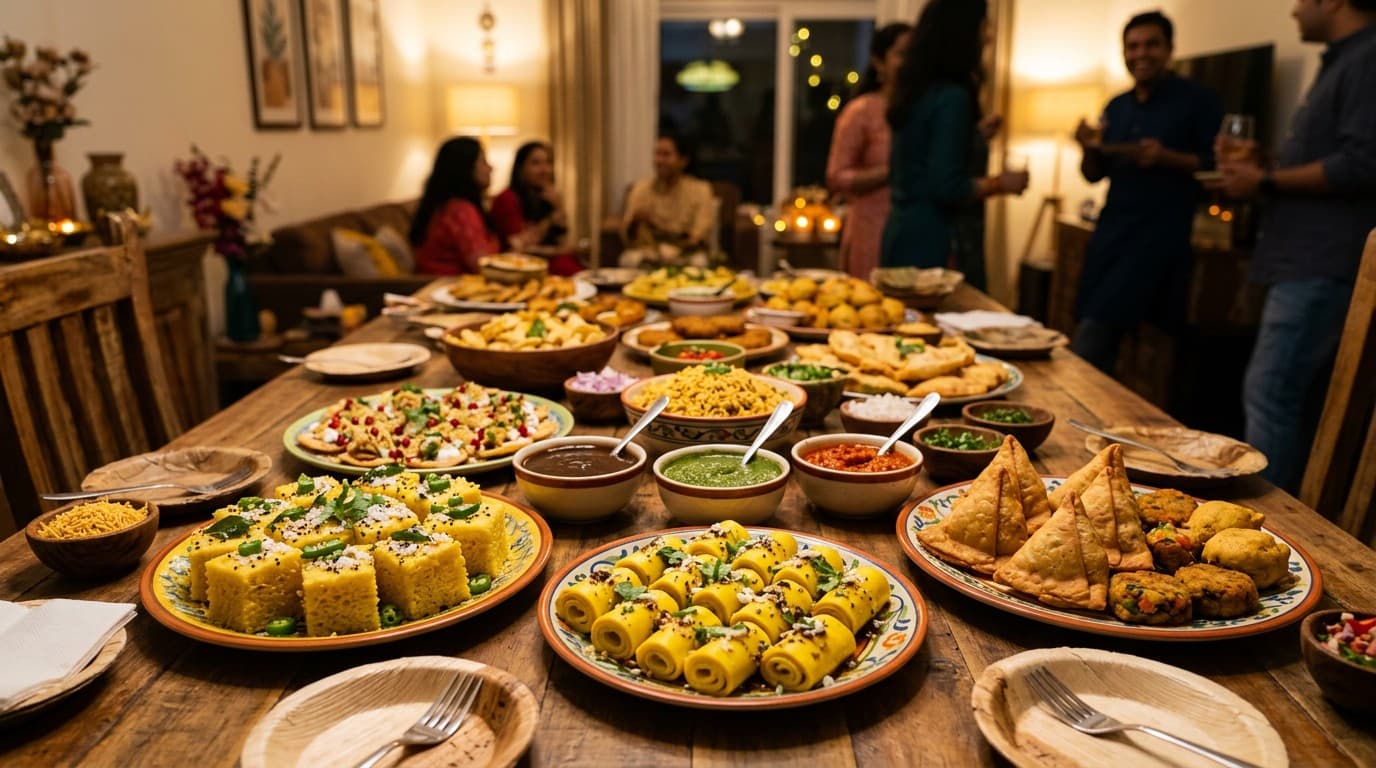 House party farsan platters