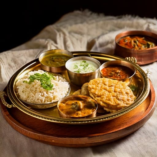 Home-style healthy vegetarian tiffin meal in Mumbai